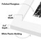 Americanflat Picture Frame Set with Mat - Set of 5 - Photo Frame Set of Five for Wall Display - Plexiglass Cover - Hanging Hardware